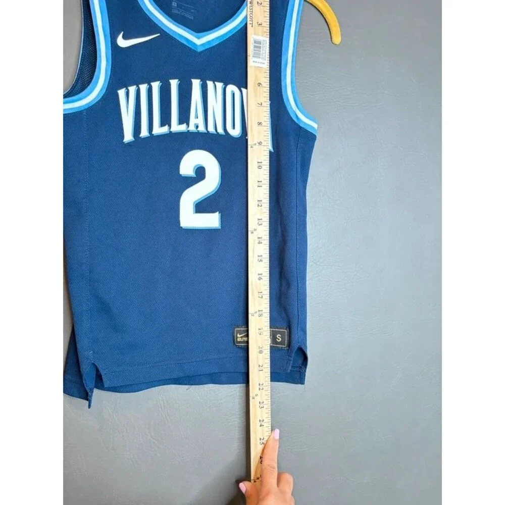 Nike Villanova Wildcats #2 Elite Basketball Jersey Youth Small Blue NCAA